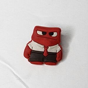 Jibbits Shoe Charm for CROCS inside out ANGER